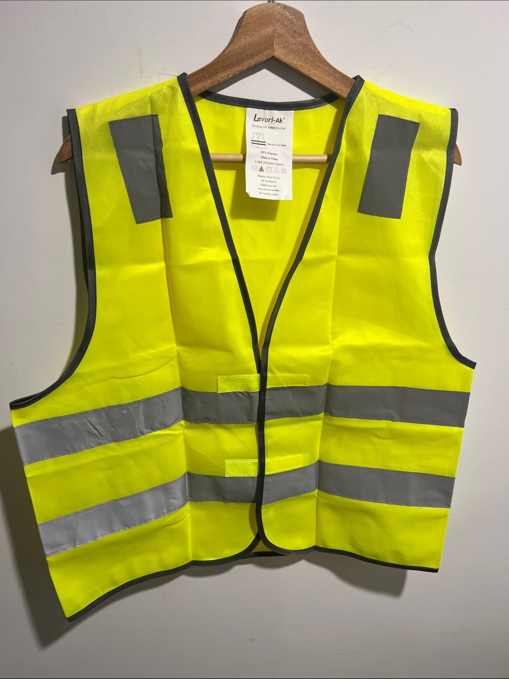 High-Visibility Safety Vest for Men - Package of‎ 9